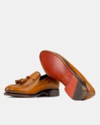 HS-tassel-loafer-Cognac-03-sole-up